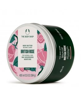 The Body Shop BRITISH ROSE body butter 400 ml