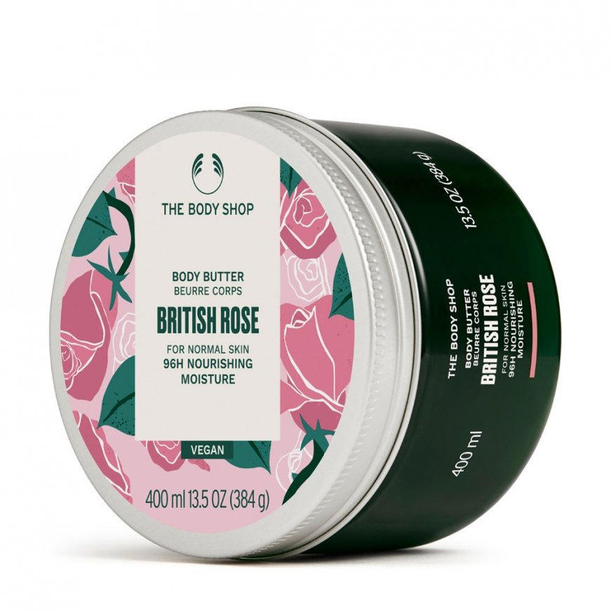 The Body Shop BRITISH ROSE body butter 400 ml