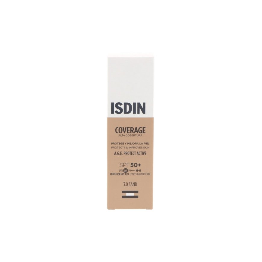 Isdin COVERAGE high coverage SPF50+ 3.0-Sand 30 gr