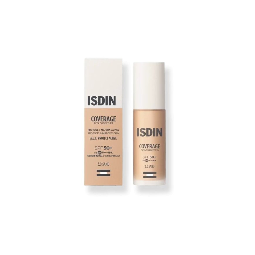 Isdin COVERAGE high coverage SPF50+ 3.0-Sand 30 gr – 2
