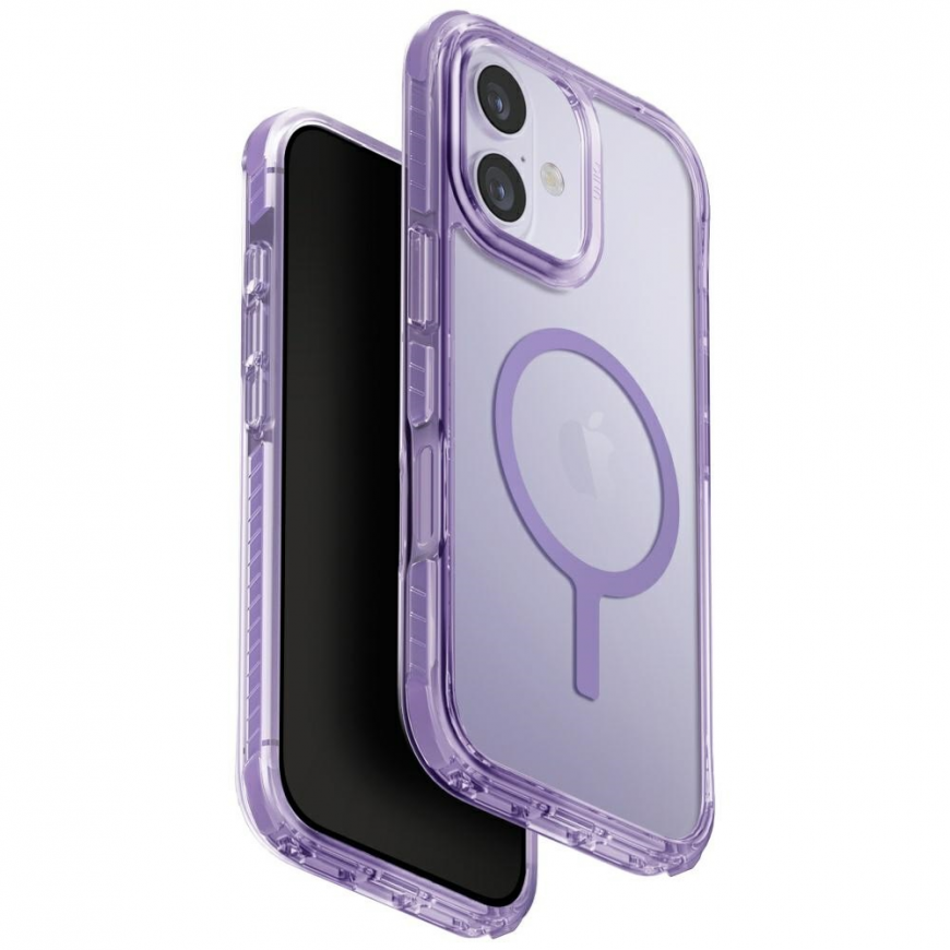 UNIQ Combat case for iPhone 17 Magclick Charging lilac