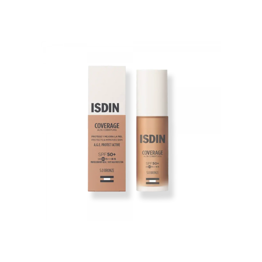 Isdin COVERAGE high coverage SPF50+ 5.0-Bronze 30 gr – 2