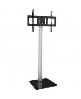 Techly ICA-TR11 televizoriaus laikiklis 177,8 cm (70") Juoda, Sidabras