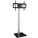 Techly ICA-TR11 TV-kiinnike 177,8 cm (70") musta, Hopea Techly ICA-TR11 TV-kiinnike 177,8 cm (70") musta, Hopea