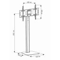 Techly ICA-TR11 крепление для телевизора 177,8 cm (70") Черный, Серебристый Techly ICA-TR11 крепление для телевизора 177,8 cm (70") Черный, Серебристый