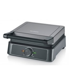 Severin WA 2125 vaflinė 2 vafliai 1600 W Antracitas, Juoda
