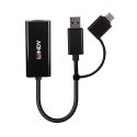 Lindy USB 3.2 Gen 1 Gigabit Ethernet Converter Lindy USB 3.2 Gen 1 Gigabit Ethernet Converter