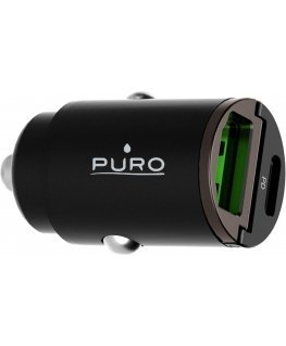 BIG BEN PUROCAC30WUSBACBK mobile device charger Power bank, Smartphone, Tablet Black Cigar lighter Fast charging Auto