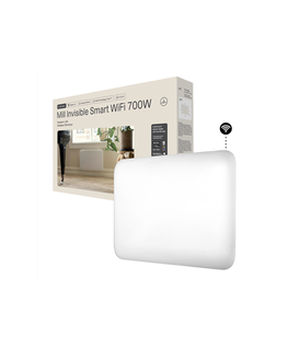 Mill Invisible Smart WiFi Panel Heater | PA700WIFI4B | Panel Heater | 700 W | Suitable for rooms iki 9-12 m² | Juodas | IPX4