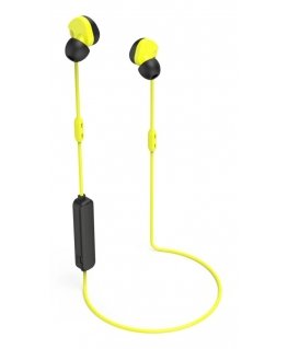 Hama Freedom Athletics II Headset Wireless Ear-hook, In-ear Sports Bluetooth Black, Yellow