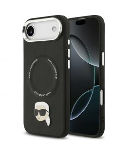 Karl Lagerfeld Karl Pin MagSafe Case for iPhone Air Black
