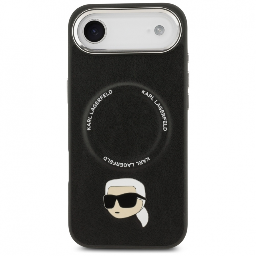 Karl Lagerfeld Karl Pin MagSafe Case for iPhone Air Black – 3