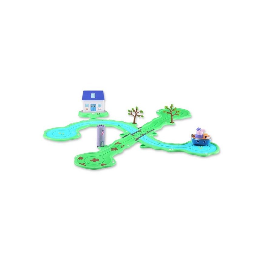 Peppa Pig Whizz Around Peppos upės žaidimų rinkinys
