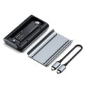 Satechi USB4 NVMe SSD Pro SSD enclosure Grey, Transparent Satechi USB4 NVMe SSD Pro SSD enclosure Grey, Transparent