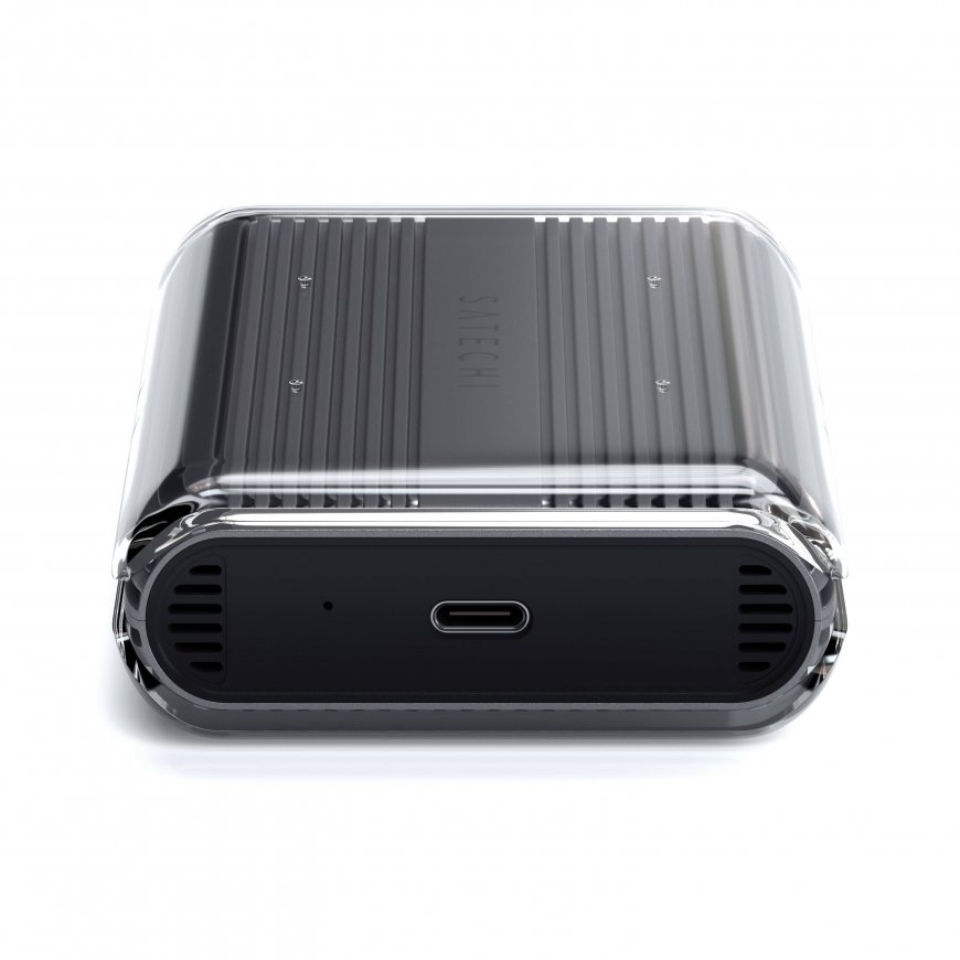 Satechi USB4 NVMe SSD Pro SSD korpusas Pilka, Permatomas – 4