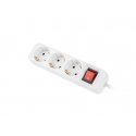 Lanberg PS1-03F-0150-W удлинитель 1,5 m 3 розетка(и) Для помещений Белый Lanberg PS1-03F-0150-W удлинитель 1,5 m 3 розетка(и) Для помещений Белый