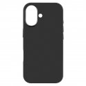 Fixed Back cover | Apple | iPhone 17 | Liquid silicon | Black |