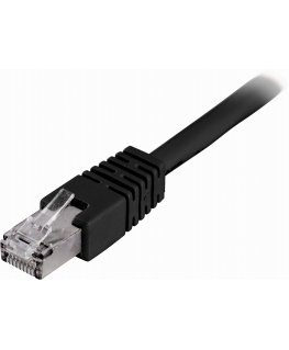 Deltaco STP-65S võrgukaabel Must 5 m Cat6