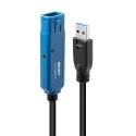 Lindy 43229 USB kabelis USB 3.2 Gen 1 (3.1 Gen 1) 15 m USB A Melns Lindy 43229 USB kabelis USB 3.2 Gen 1 (3.1 Gen 1) 15 m USB A Melns