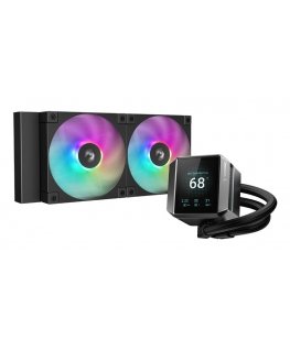 DeepCool MYSTIQUE 240 ARGB Processor All-in-one liquid cooler 12 cm Black 1 pc(s)