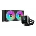 DeepCool MYSTIQUE 240 ARGB Processor All-in-one liquid cooler 12 cm Black 1 pc(s) DeepCool MYSTIQUE 240 ARGB Processor All-in-one liquid cooler 12 cm Black 1 pc(s)