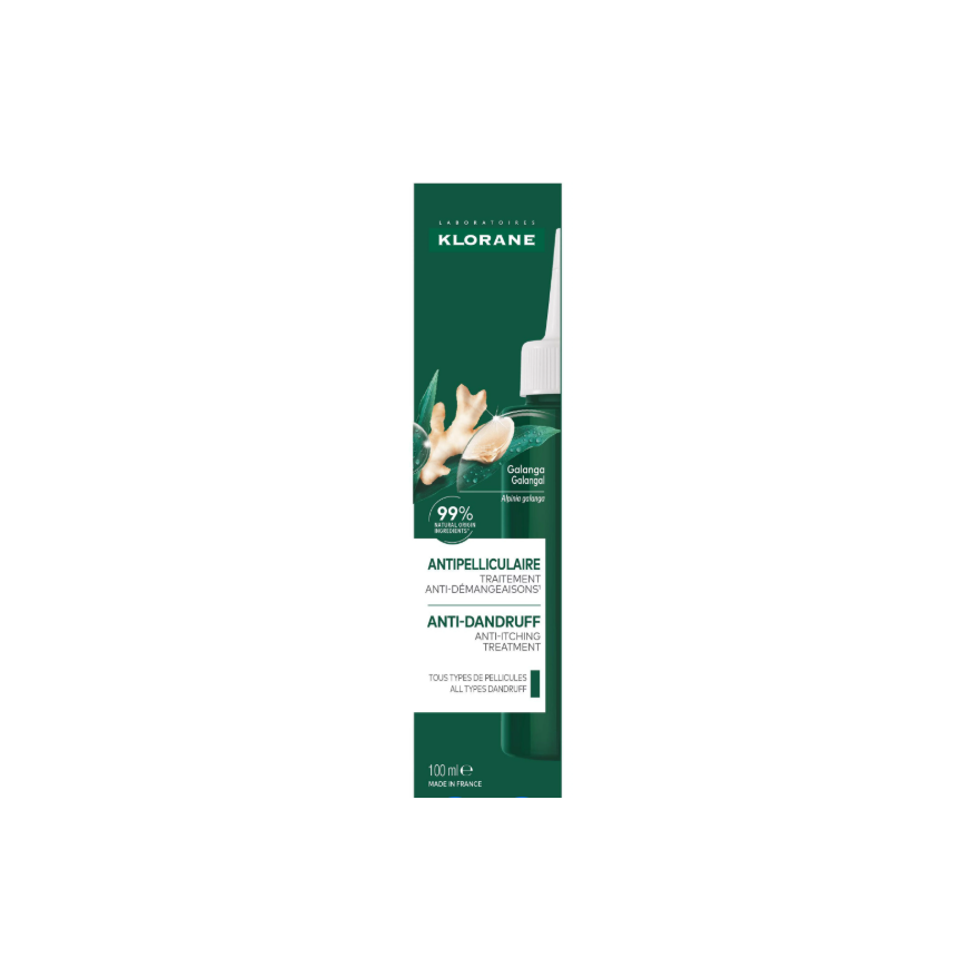 Klorane GALANGA anti-dandruff and anti-itch treatment 100 ml