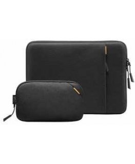 tomtoc Sleeve Kit - 16" MacBook Pro/ 15,3" MacBook Air, juoda