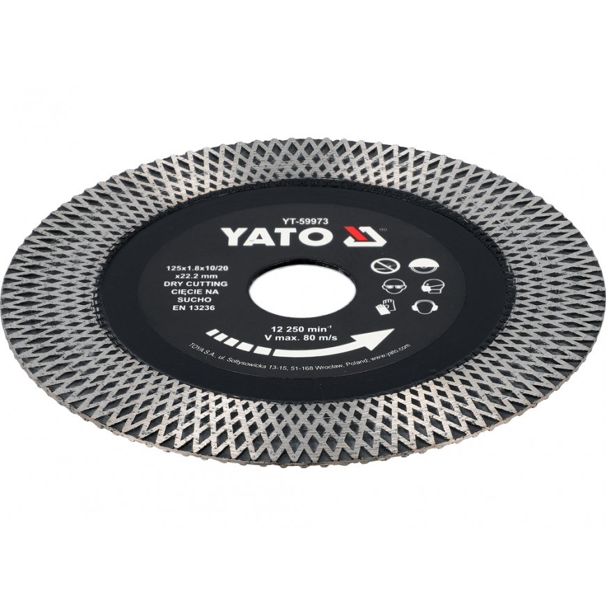 YATO keraminis diskas 125 mm