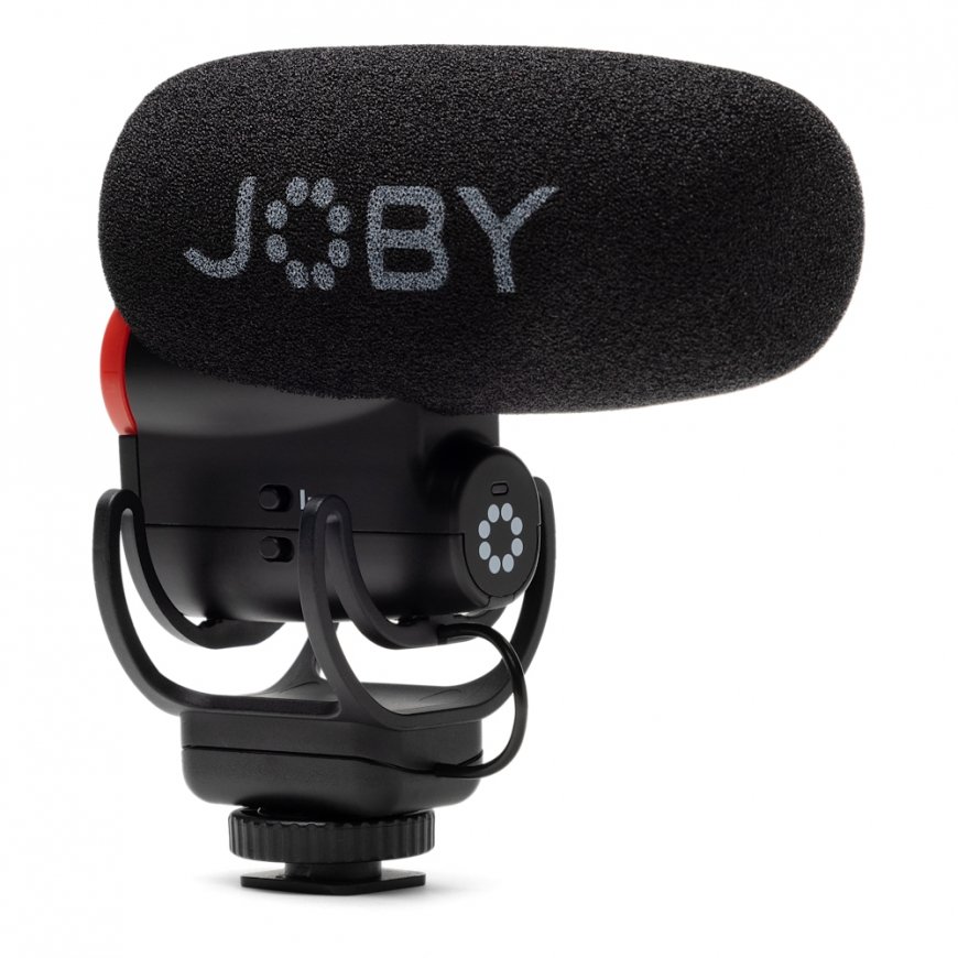 Joby Wavo Plus Must Digitaalse kaamera mikrofon