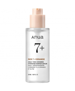 Anua, Rice 7+, Ceramide, Hydrating, Serum, For Face, 50 ml