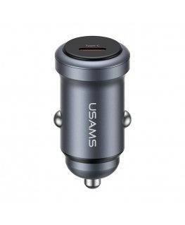 USAMS CC321 car charger Aluminum 30W PD USB-C tarnish