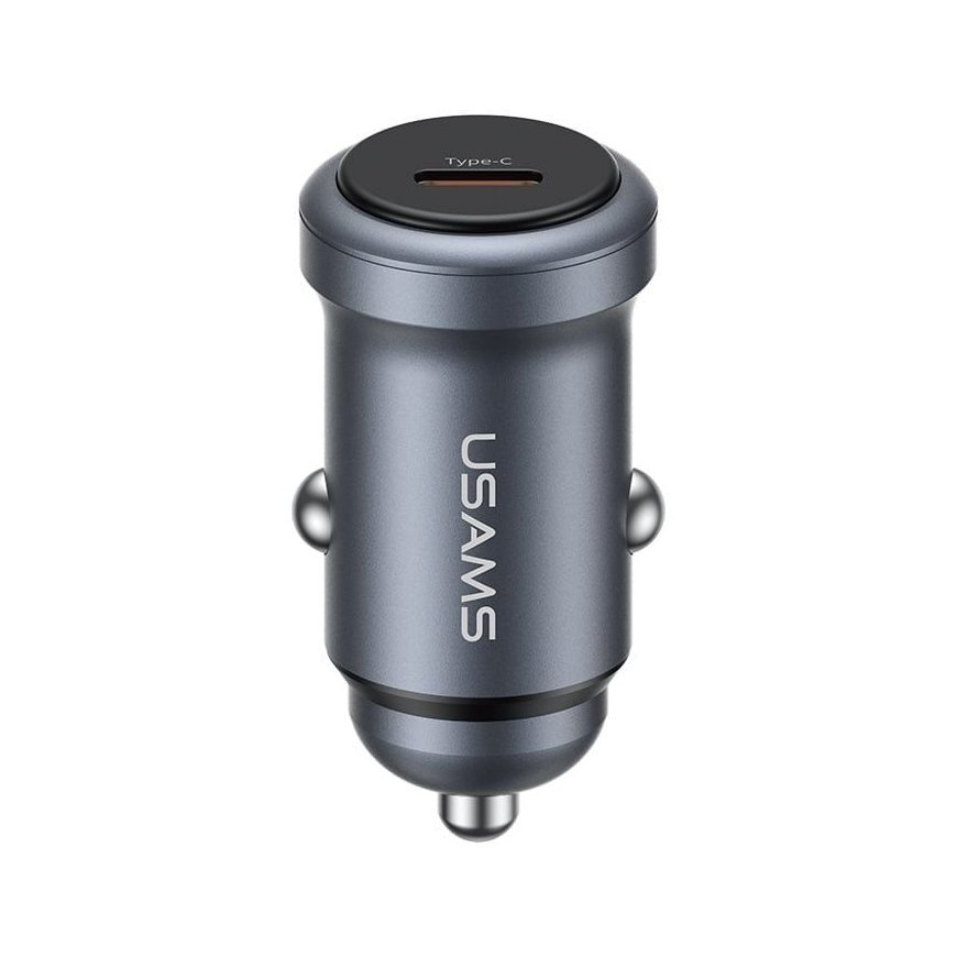 USAMS CC321 car charger Aluminum 30W
