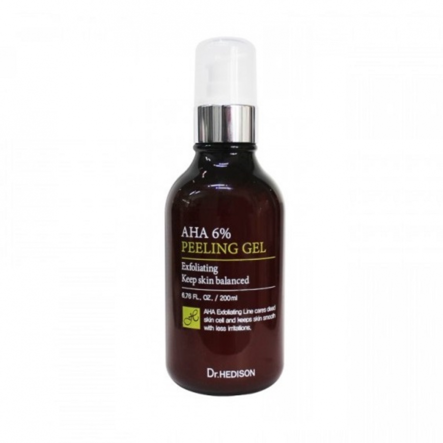 Dr. Hedison, Aha, 6% AHA concentration, including citric, glycol