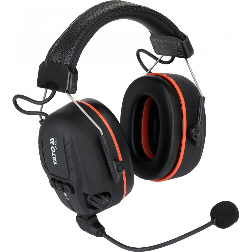 YATO NAUSZNIKI ELEKTR. AKTYWNE Z BLUETOOTH
