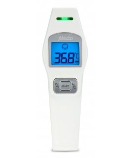Alecto BC-37 digital body thermometer Remote sensing thermometer White Forehead Buttons