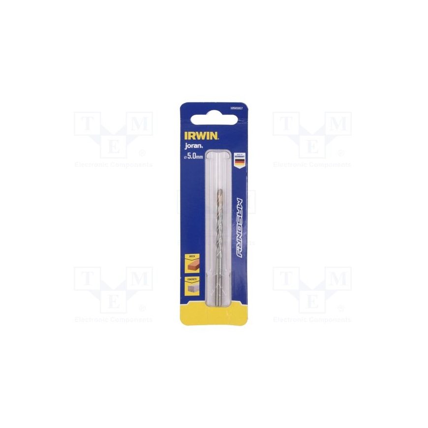 Grąžtas Murbor Masonry 5,0x55/90mm - Irwin 10501817