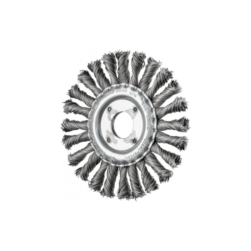 PFERD RBG 12512/22,2 CT ST 0,50 vielos ratukas / rotacinis šepetys 12,5 cm