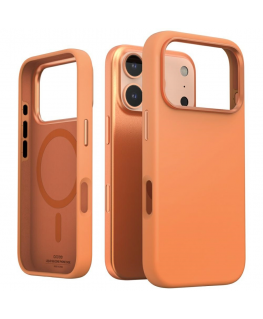 Araree Typo Skin M MagSafe case for iPhone 17 Pro orange