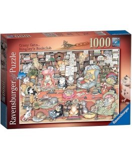 Dėlionė Ravensburger Pašėlusios katės - Knygų klubas