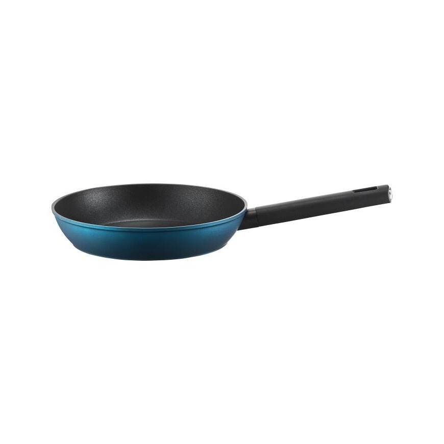 Keptuvė su Qualum Basic Azzurro danga 24 cm AMBITION