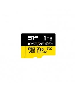 Silicon Power Micro SDXC 256GB atminties kortelė Inspire + kortelių skaitytuvas