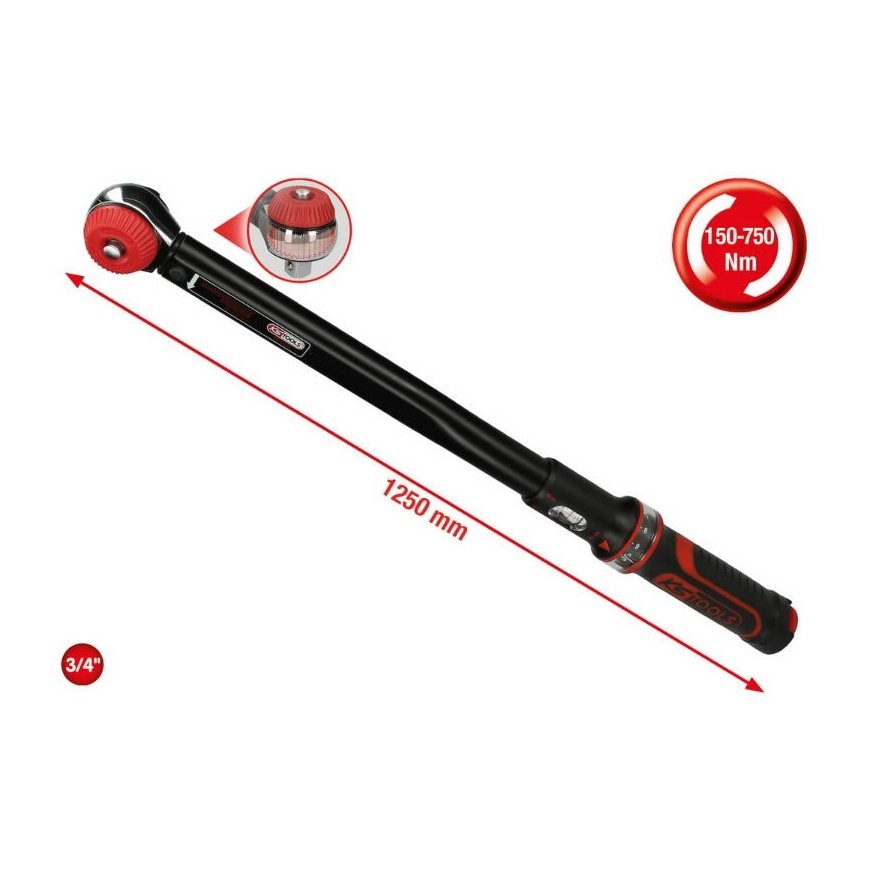 3 dalių reguliuojamų antgalių rinkinys KS TOOLS – 2
