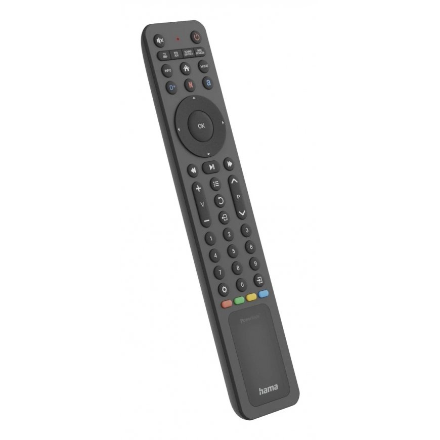 Hama 00221057 tālvadības pults IR Bezvadu AV uztvērējs, DVD/Blu-ray, Televīzija Nospiežamās pogas – 4