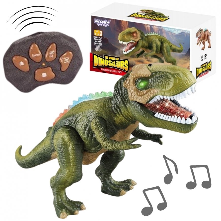 WOOPIE RC Tyrannosaurus Rex nuotolinio valdymo