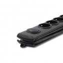 Qoltec 50269 liigpinge kaitsevahend Must 5 vahelduvvoolu kontakt 230 V 1,8 m Qoltec 50269 liigpinge kaitsevahend Must 5 vahelduvvoolu kontakt 230 V 1,8 m