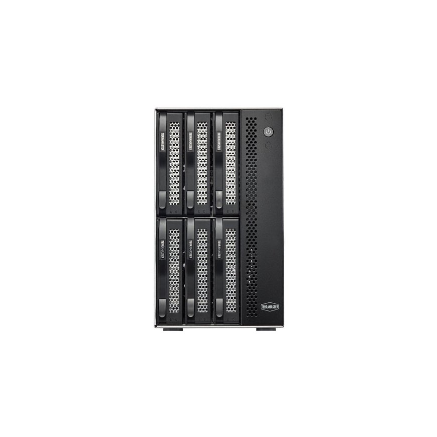 TerraMaster D6-320 дисковая система хранения данных Настольный Черный