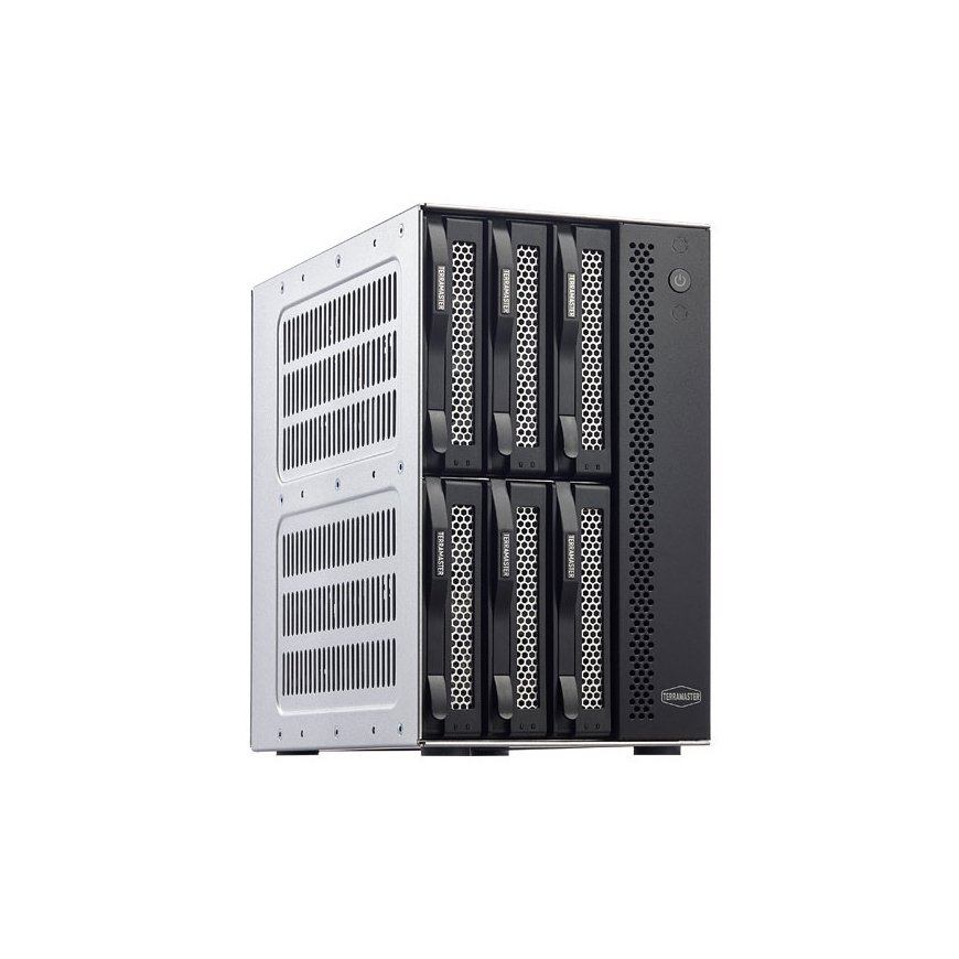 TerraMaster D6-320 дисковая система хранения данных Настольный Черный – 2