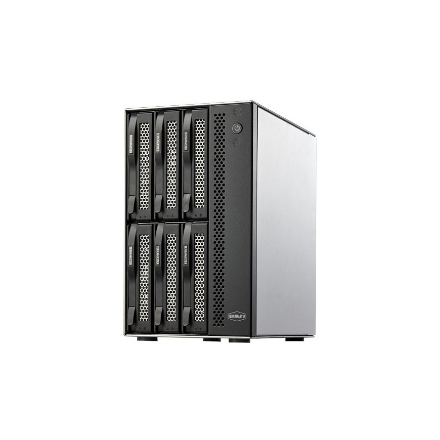 TerraMaster D6-320 дисковая система хранения данных Настольный Черный – 3