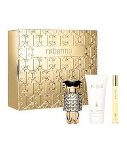 Paco Rabanne Fame rinkinys parfuminio vandens purškiklis 80 ml + kūno losjonas 100 ml + kvepalų vandens purškiklis 10 ml