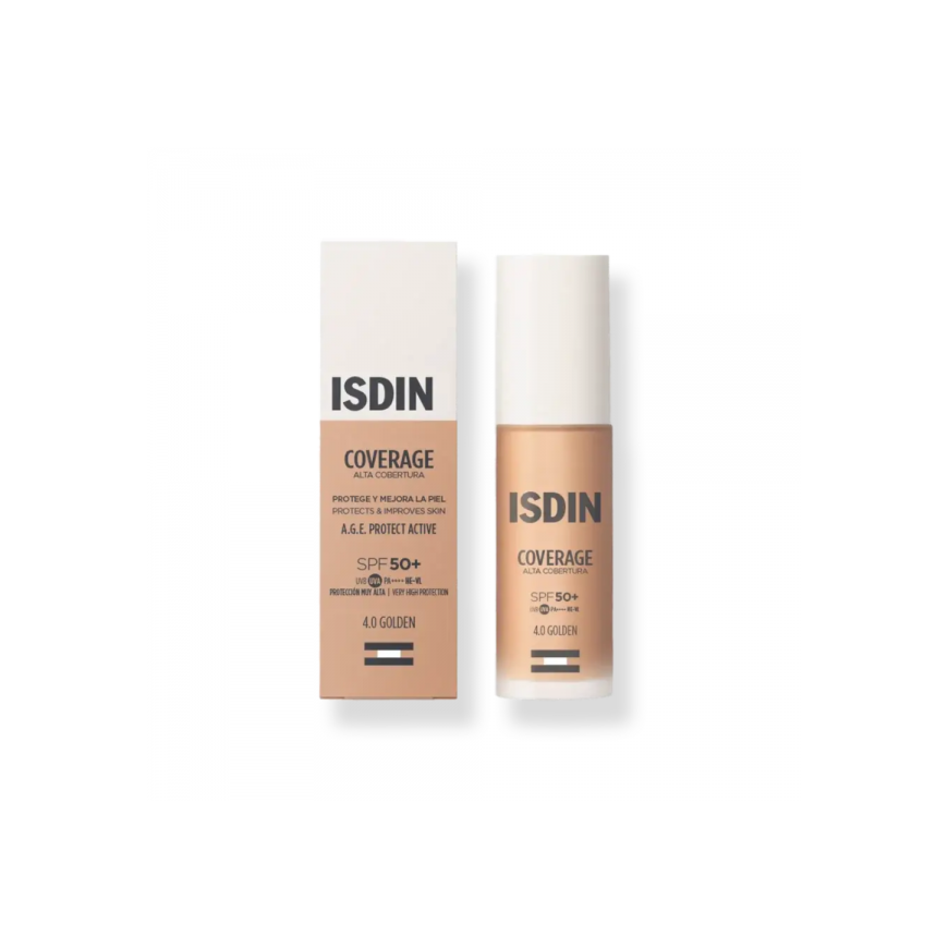 Isdin COVERAGE high coverage SPF50+ 4.0-Golden 30 gr